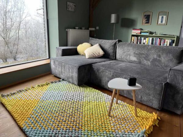 Teppich Sommer im Wohnzimmer